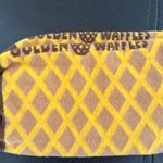 Sock Club Golden Waffles Novelty Socks BNWT Gold Photo 1