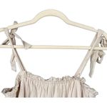 Trixxi D2  Boho‎ Cream Tiered Mini Babydoll Dress Size Small Photo 2