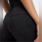 Good American Womens  Good Boy Straight Leg Denim Jeans Busted Knee Plus Size Photo 1