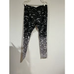 Rbx Active Woman’s Long Pants Black /white/grey Pattern Xl Photo 2