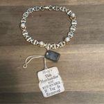 Macy's Vintage gold and genuine pearls bracelet Photo 2