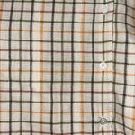 Loft  Outlet Long Sleeved Multicolored Checkered Button Down Blouse Size XL Photo 5