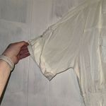 Ashley Stewart  Women's 3/4 Sleeve Cotton White Button-Up Shirt Size 24‎ NWT Photo 2