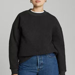Everlane The ReNew Teddy Oversized Crew Sweatshirt Photo 0