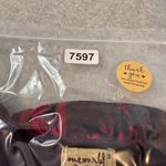 One World Velvet Babydoll Top Women Small Red Lace Sequin Trim Vamp Goth Festive Photo 15