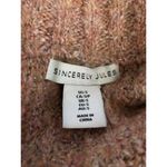 Sincerely Jules  Half Zip Cropped Pullover Pink Size Small Long Sleeve High Neck Photo 9