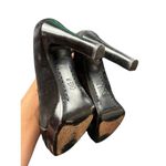 Michael Kors  Women's Black Suede Buckle Heel Pumps sz 7.5 Photo 11