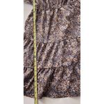 Blush Vintage cream dress with pink floral design women’s Sz M Spring Summer Y2K Photo 4