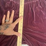Universal Threads Universal Thread Maroon Cargo Joggers. Velour like material Photo 8
