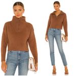 Camila Coelho ππ Jaelyn Pullover ~ Toffee Brown Medium Photo 1