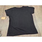 Powder Mountain NWT Black Eden Utah Women's Short Sleeve Tshirt Large Blue Photo 3