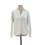 Frank & Eileen  Patrick Popover Henley‎ Top White Size XS *Flawed Photo 2