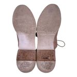 AGL Juliet Metallic Rose Gold Leather Cork Platform Oxfords Size 36.5 Pink Photo 9