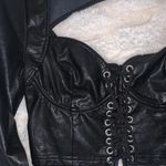 Dolls Kill Current Mood Leather Bustier Top Photo 1
