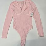 Free People Meg Seamless V Neck In Rose Blush Photo 0