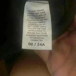 Lucky Brand NWOT  black jeans flared ankle size  00 size 24 Photo 2