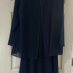 Partra navy blue size 10 dress / jacket combo Photo 0