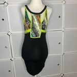 Urban Outfitters UO Sparkle & Fade Retro Neon Blast Bodycon Mini Dress Size XS Photo 1