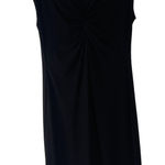 Tiana B . Women's Size Large Black Twisted Front Knee Length Dress Photo 0