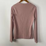 Athleta  Uptempo Ribbed Long Sleeve Henley Size Small Photo 2