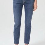 AGOLDE Classic Straight Leg Blue Jeans Photo 0