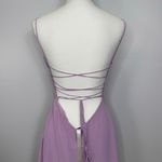 Mistress Rocks NEW Mini Dress Size Medium Lilac Cowl Neck Rhinestone Party Sexy Photo 8