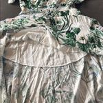 Women’s Floral Maxi Dress 3/4 Sleeve Empire Waist Button Front V Photo 7