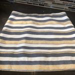 J.Crew  gold denim blue‎ mini skirt Photo 0