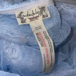 Free People  Women’s Sz Medium Intimately - Party Please Tunic NWOT Blue Lace Photo 3
