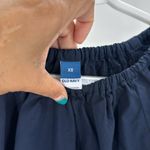 Old Navy Waist-Defined Puff-Sleeve Cotton-Poplin Side-Cutout Mini Dress size XS Photo 8