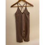 Varley  Sleeveless Strappy Blackened Pearl Gray Taupe Shorts Romper Jumpsuit S Photo 4