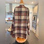 Mazik plaid Flannel Shirt Jacket Brown Size L Photo 1