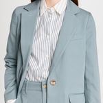 Madewell  The Larsen Blazer in Drapeweave Photo 0