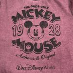Disney  size large pullover The One and Only Mickey Mouse crop top sweatshirt NWT Photo 4