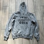 Bella Canvas  Gray Graphic Hoodie Photo 0