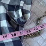 J.Crew polo pop over 100% cotton gingham checks short sleeve shirt blouse S Photo 9