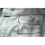 AYR  The Riser Women’s Medium Wash High Waisted Jeans Size 25 Raw Hem Photo 8