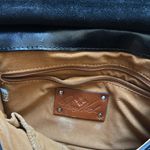 Patricia Nash  Leather Heritage London Saddle Crossbody Bag Black Photo 4