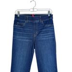 Spanx  Flare Jeans Size Small Midnight Shade Dark Wash Blue Pull On Compression S Photo 5