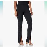 The Drop NEW Front Slit Pull On Black Uma Pant Size‎ Small Photo 2