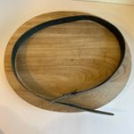 Levi's Vintage 90s Distressed Worn in Black Genuine Leather Belt Size Large Photo 12