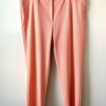 Hugo Boss  Tatiani Cropped Twill Pants Coral 16 Photo 2