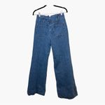 Anthropologie Maeve by Colette Full Length High Rise Wide Leg Jeans Size 28 Photo 3