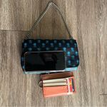 Coach  Mini Ruby Crossbody Bag Badlands Floral Midnight Navy Blue Clutch Wristlet Photo 13