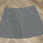 Lady Hagen Lady Hagan golf skirt Navy gingham check windowpane wrap style skort Size 16 Photo 5