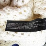 Zara Knit Wool Blend Crochet Multi Color Pom Pom Fringe Embellished Sweater S Photo 2