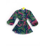 Alden Adair Adele Ribbon Rib Long Sleeve Dress – Size L – NWT Green Size L Photo 5