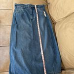Anthropologie Pilcro Barrel Denim Midi Skirt Photo 9