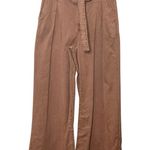 Paige Harper Jeans Women’s Size 27 Brown Wide Leg Belted High Rise Lyocell Photo 1