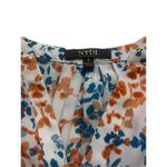 NYDJ Not Your Daughter’s jeans blouse floral print Small Photo 2